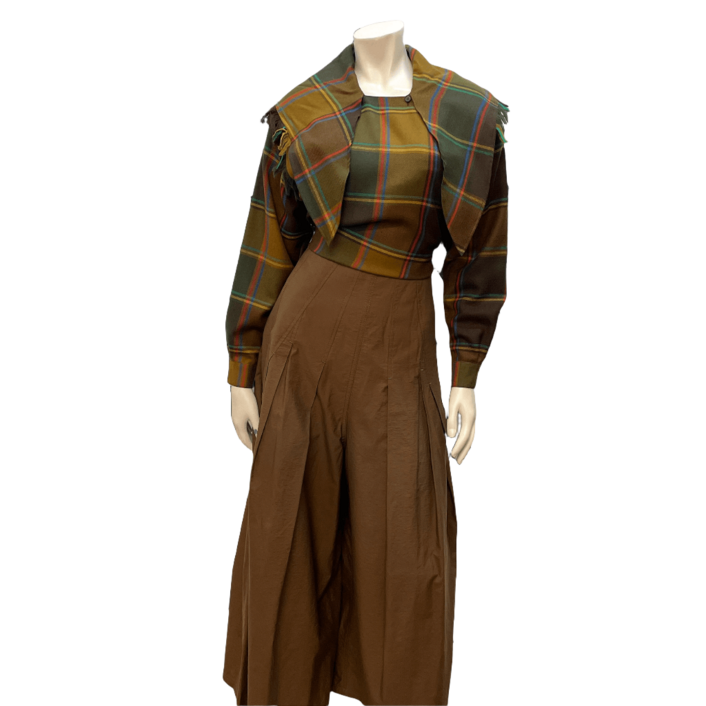 Brunello Cucinelli Vintage Designer Wide Leg Palazzo Trousers Made In Italy Size